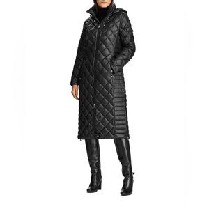 Ralph Lauren long padded quilted jacket